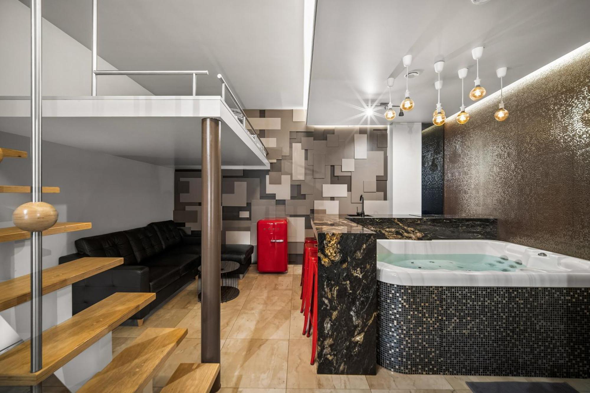 Secret Lounge - Cozy Studio with Sauna&Jacuzzi Wilno Zewnętrze zdjęcie