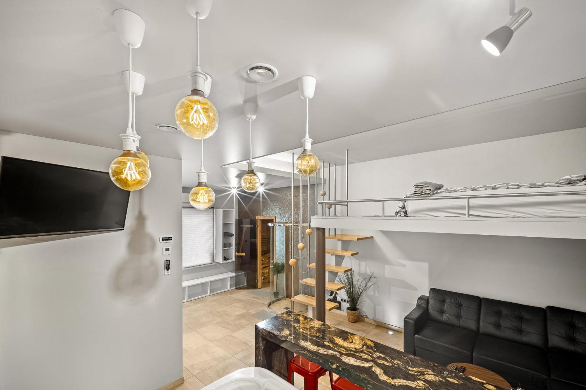 Secret Lounge - Cozy Studio with Sauna&Jacuzzi Wilno Zewnętrze zdjęcie