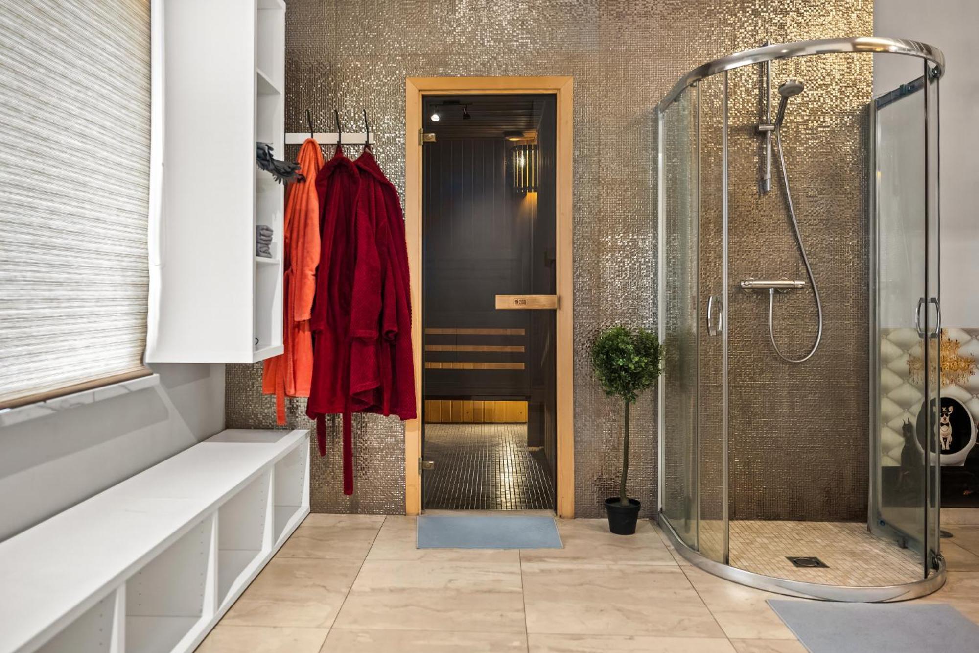 Secret Lounge - Cozy Studio with Sauna&Jacuzzi Wilno Zewnętrze zdjęcie